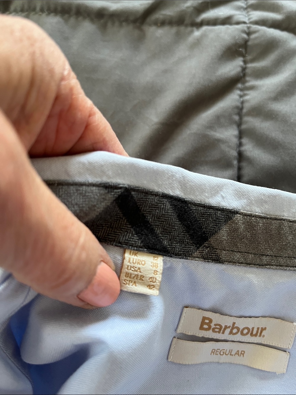 Barbour Set of 2 Shirts Pink & Blue Sz6 - Picture 14 of 16